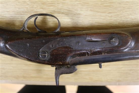 A 19th century Indian copy of an English Rifle